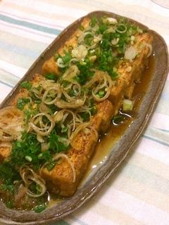 厚揚げステーキ-レシピのメイン写真