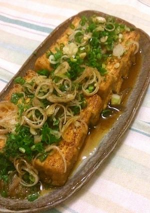 厚揚げステーキ-レシピのメイン写真