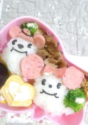 ハロウィン☆キャラ弁♪-レシピのメイン写真