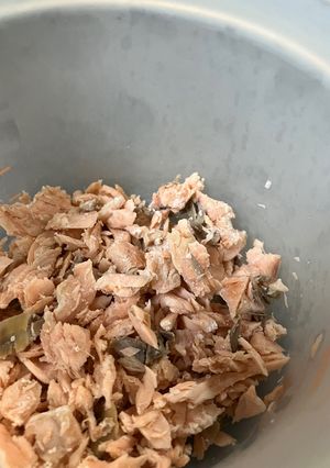 手作り鮭フレーク　離乳食にも-レシピのメイン写真