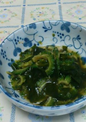 和風！、簡単 ！ゴーヤの酢の物-レシピのメイン写真