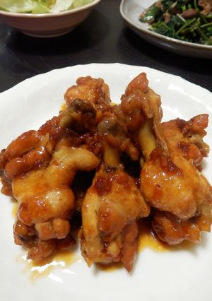 手羽元のマーマレード煮-レシピのメイン写真