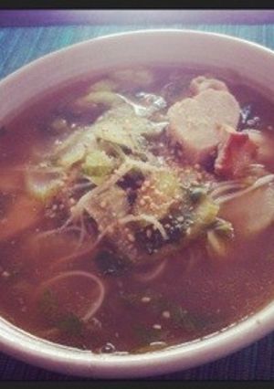 鶏とセロリのさっぱり素麺♡-レシピのメイン写真