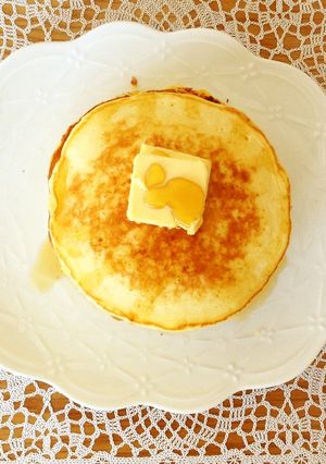 もっちもち♪ヨーグルトパンケーキ-レシピのメイン写真