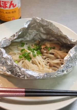 鮭のバターホイル焼きポン酢がけ-レシピのメイン写真