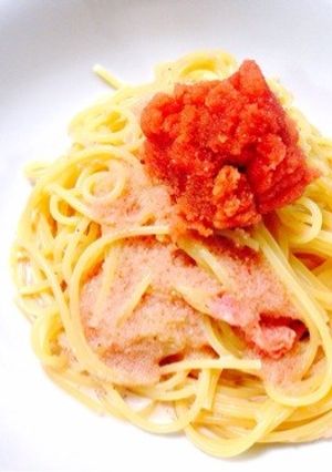 簡単混ぜるだけ！明太子のあえパスタ❣-レシピのメイン写真