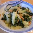 広東白菜と干し貝柱の炒め物