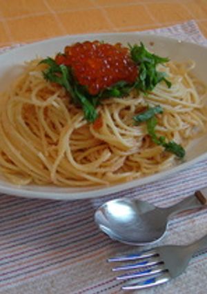 ほんのりバター風味*和風たらこスパ-レシピのメイン写真
