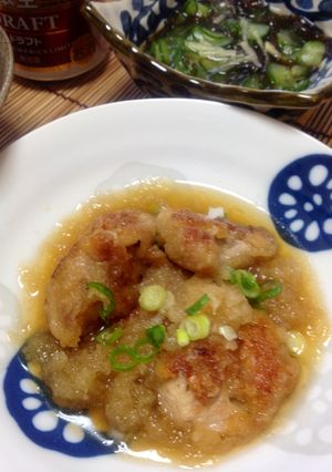 鶏ももで♬みぞれ煮-レシピのメイン写真