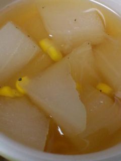 冬瓜とコーンのスープ-レシピのメイン写真