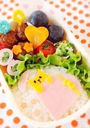 キャラ弁＊ハートからネコちゃん❤︎-レシピのメイン写真