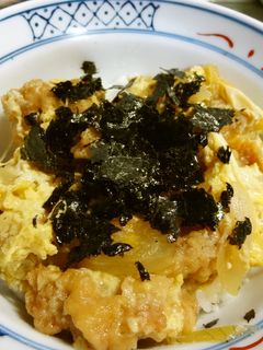 めんつゆで作るから揚げ丼-レシピのメイン写真