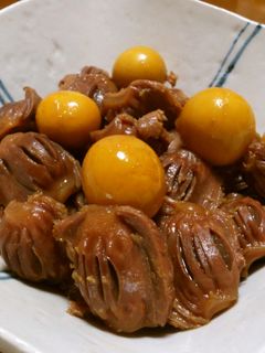 簡単!砂肝とキンカンの甘辛煮-レシピのメイン写真