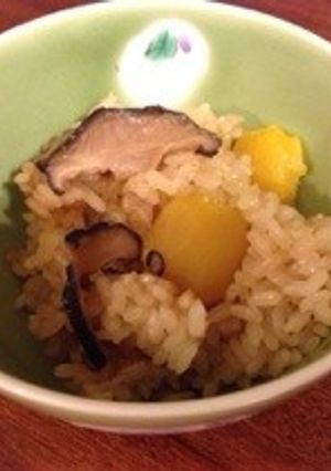 洋子の栗ごはん♪-レシピのメイン写真