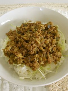 なすとひき肉のそぼろ丼-レシピのメイン写真