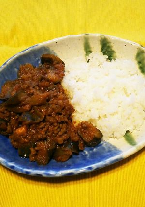 ナスのドライカレー♪-レシピのメイン写真