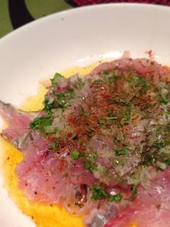 薬味たっぷり！！鯵の和風カルパッチョ by ケチャ＆ウル