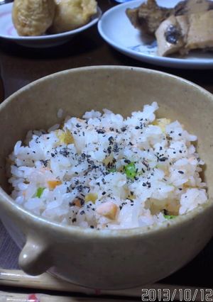 カリカリ鮭ご飯-レシピのメイン写真