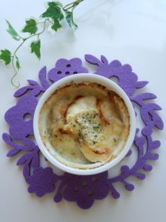 鶏ハチミツ味噌のココットカマン-レシピのメイン写真