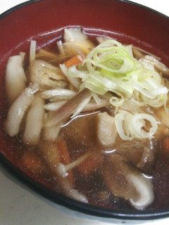 きのこ汁野菜具沢山♪年越蕎麦♪お雑煮にも-レシピのメイン写真
