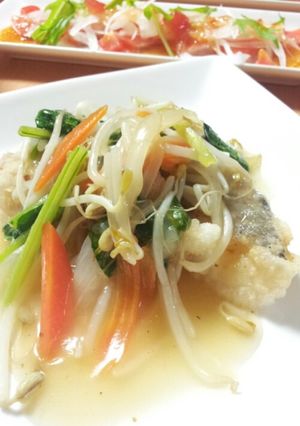 簡単美味しい♡タラの野菜あんかけ～-レシピのメイン写真
