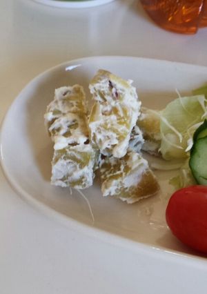 さつまいもとリコッタチーズのサラダ-レシピのメイン写真
