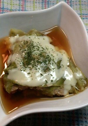 簡単☆合挽き肉とキャベツのコンソメ煮-レシピのメイン写真