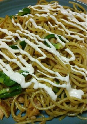 簡単♪カレーパスタ-レシピのメイン写真