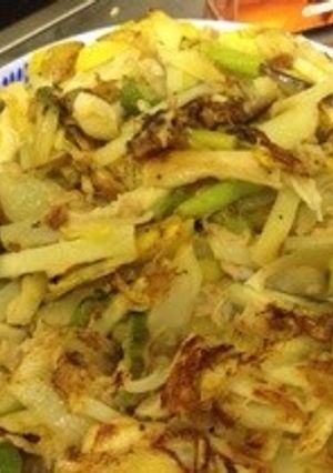 冷蔵庫の残り野菜で簡単ガレット-レシピのメイン写真