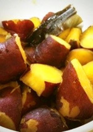 さつまいもで簡単甘露煮-レシピのメイン写真