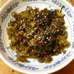 รูปของ ご飯が止まらない♡高菜の油炒め