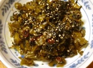 ご飯が止まらない♡高菜の油炒め-レシピのメイン写真