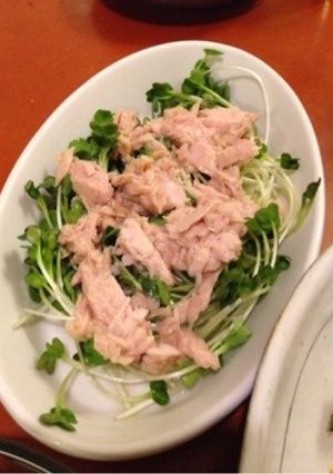 かいわれとツナのサラダ-レシピのメイン写真