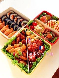 2013運動会お弁当-レシピのメイン写真