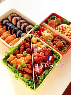 2013運動会お弁当-レシピのメイン写真