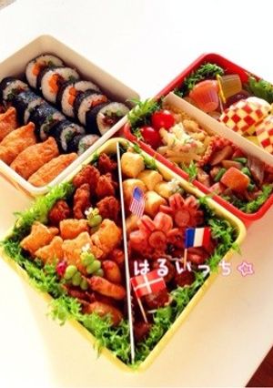 2013運動会お弁当-レシピのメイン写真