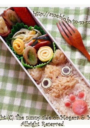 キャラ弁：モンスターハンター４のアイル-レシピのメイン写真