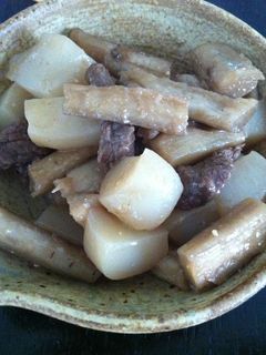 コクあり、味噌の力、牛蒡とこんにゃく煮-レシピのメイン写真