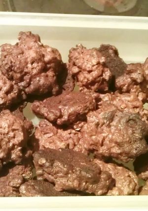 ココアチョコオートミールクッキー-レシピのメイン写真