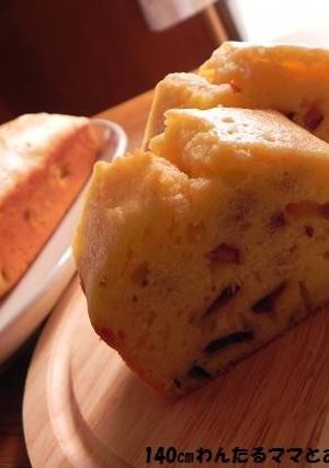 プルーンとアーモンドのパウンドケーキ-レシピのメイン写真