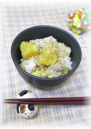 秋味　ほっこりお芋ご飯-レシピのメイン写真