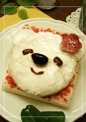 おすまし　ポーラーベアちゃん♡-レシピのメイン写真