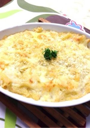 簡単☆サクサク食感の蟹グラタン♪-レシピのメイン写真