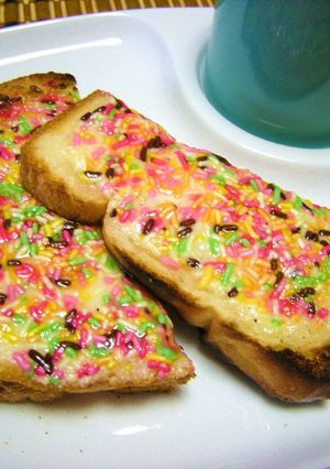 朝食、おやつ❤チョコヨーグルトトースト❤-レシピのメイン写真