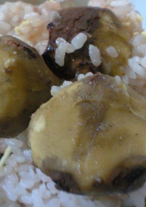秋の味覚・簡単栗の炊き込みご飯-レシピのメイン写真