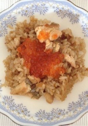 鮭はらこ飯-レシピのメイン写真