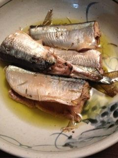 秋刀魚のコンフィ-レシピのメイン写真