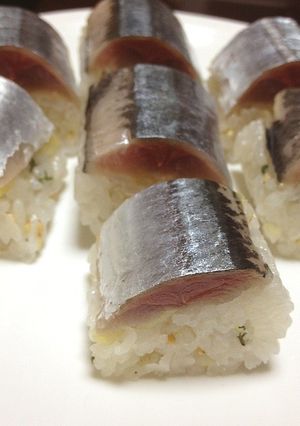 秋刀魚寿司-レシピのメイン写真