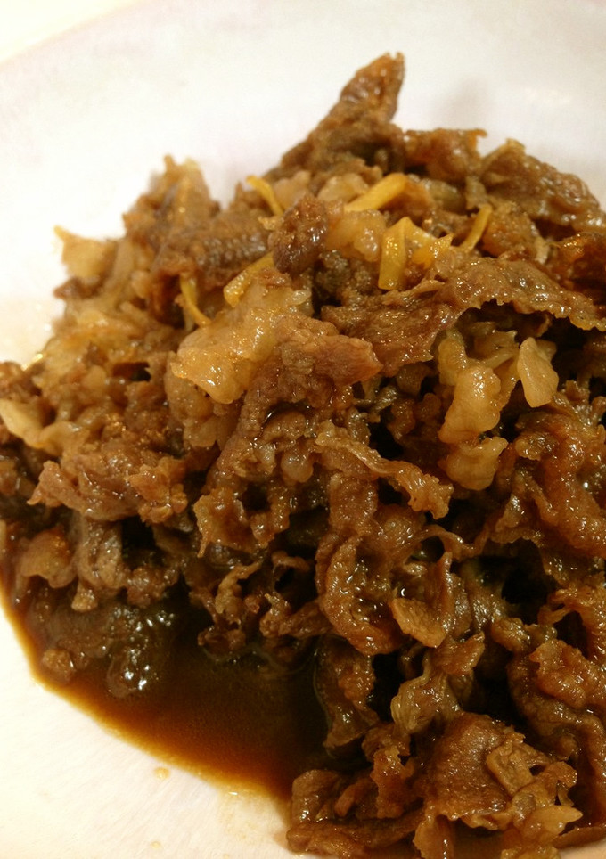 【簡単ささっと】こってり牛肉の佃煮-レシピのメイン写真
