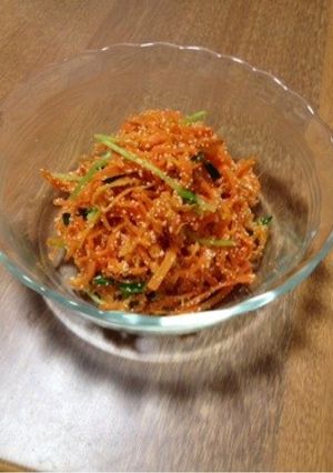 人参の真砂和え-レシピのメイン写真